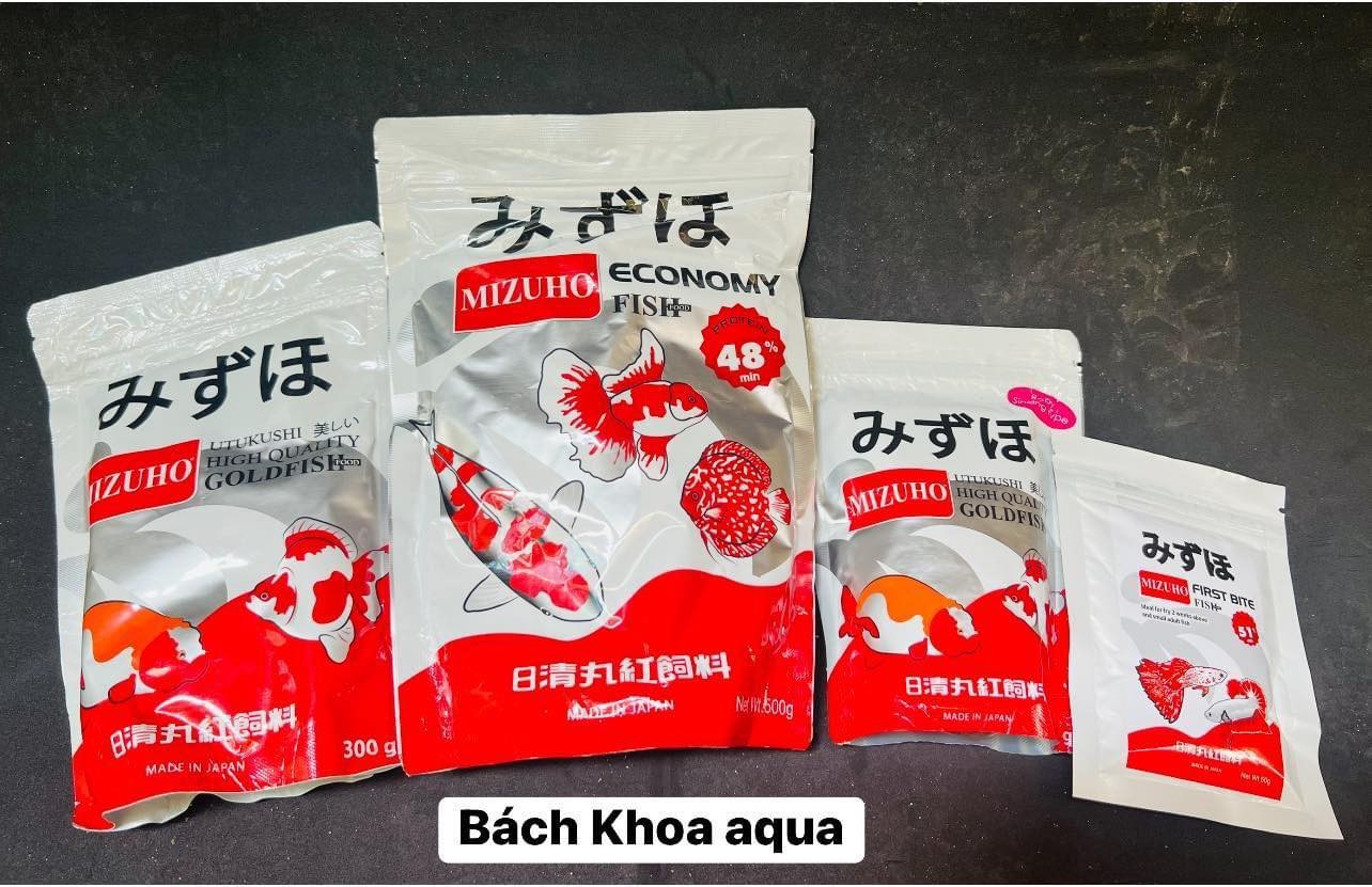 Thức ăn giàu Đạm Mizuho cho cá vàng và nhiều loại cá cảnh